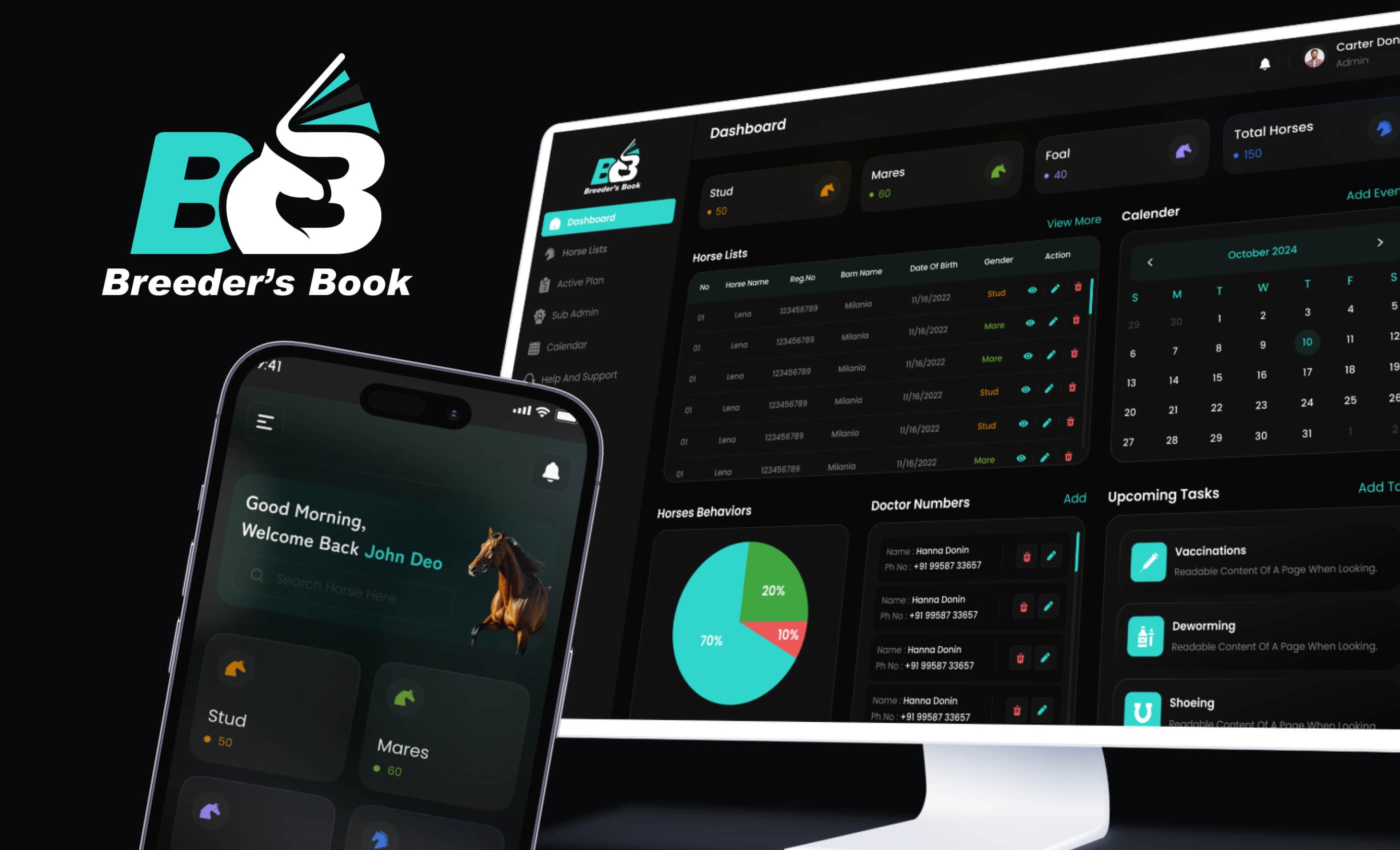 Breeder’s Book – Horse Management Platform