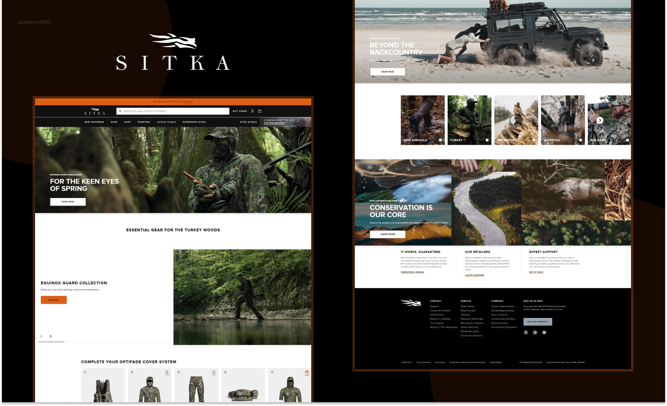 Sitka Gear – Premium Outdoor Apparel E-Commerce Platform