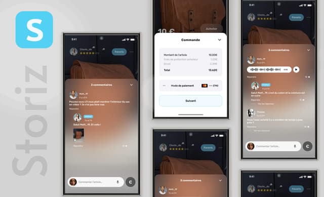 Storiz – Interactive Storytelling E-commerce App | React Native