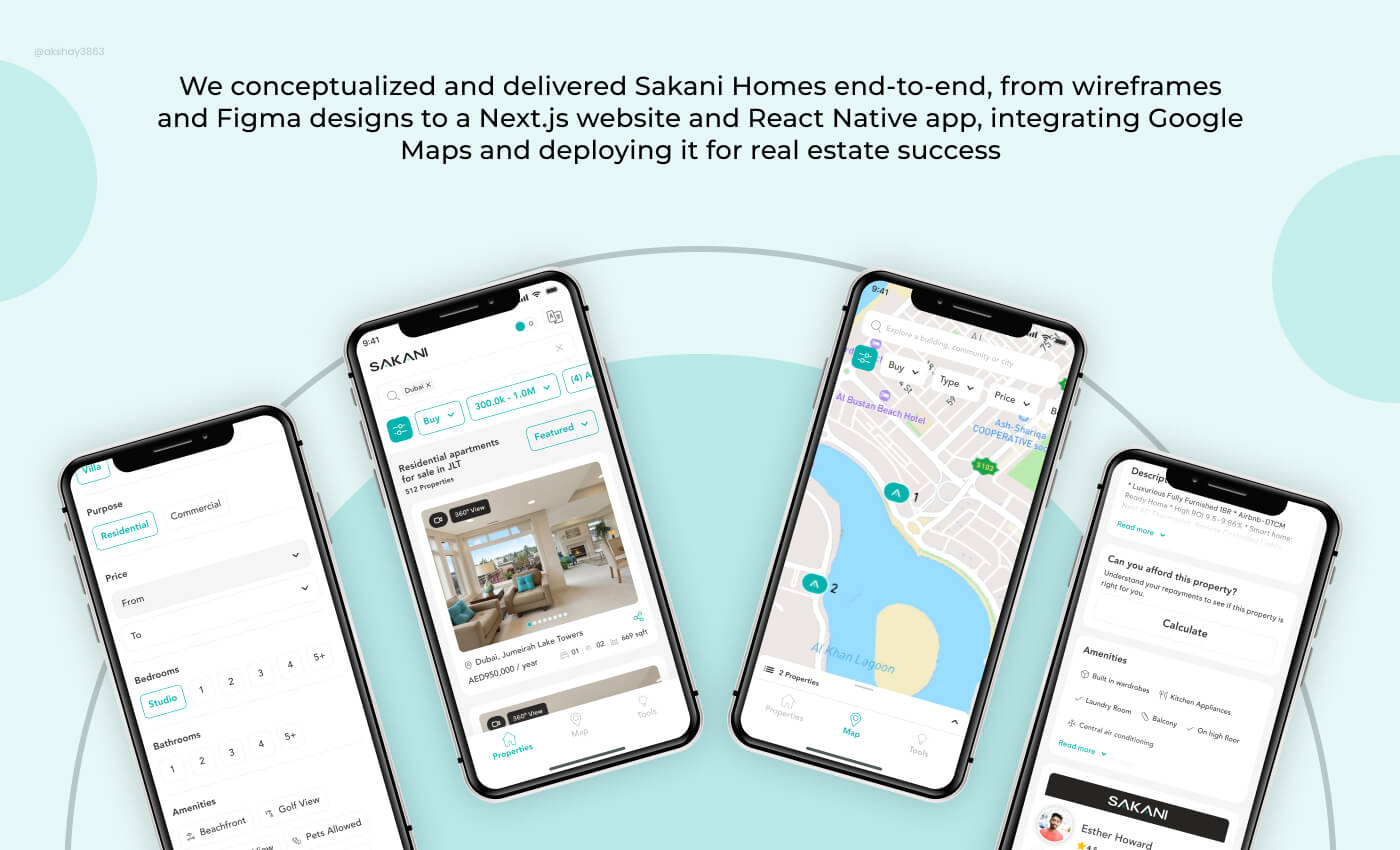 Sakani Homes: Real Estate Platform with Next.js, React Native_[object Object]