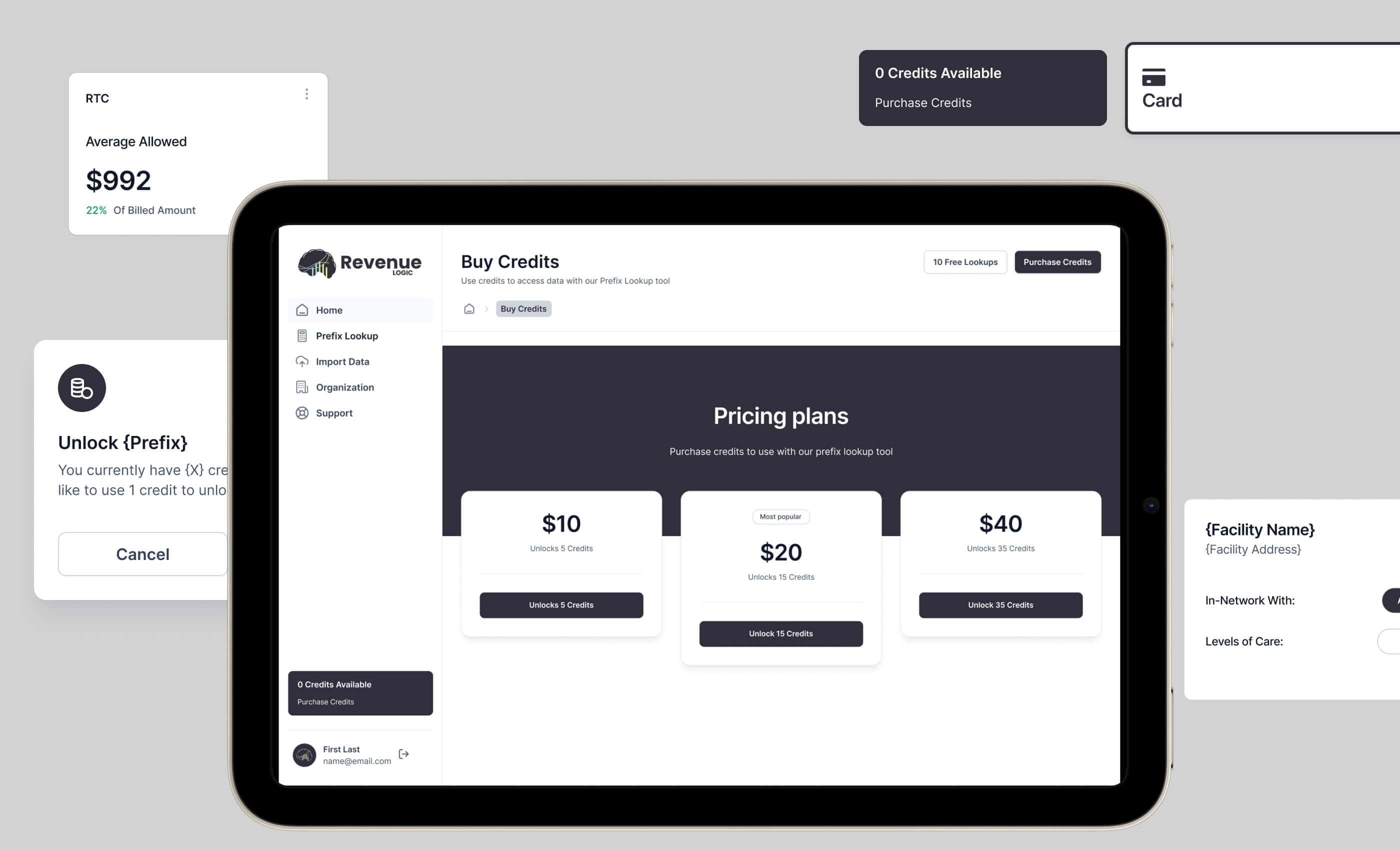 Revenue Logic: 金融分析プラットフォーム